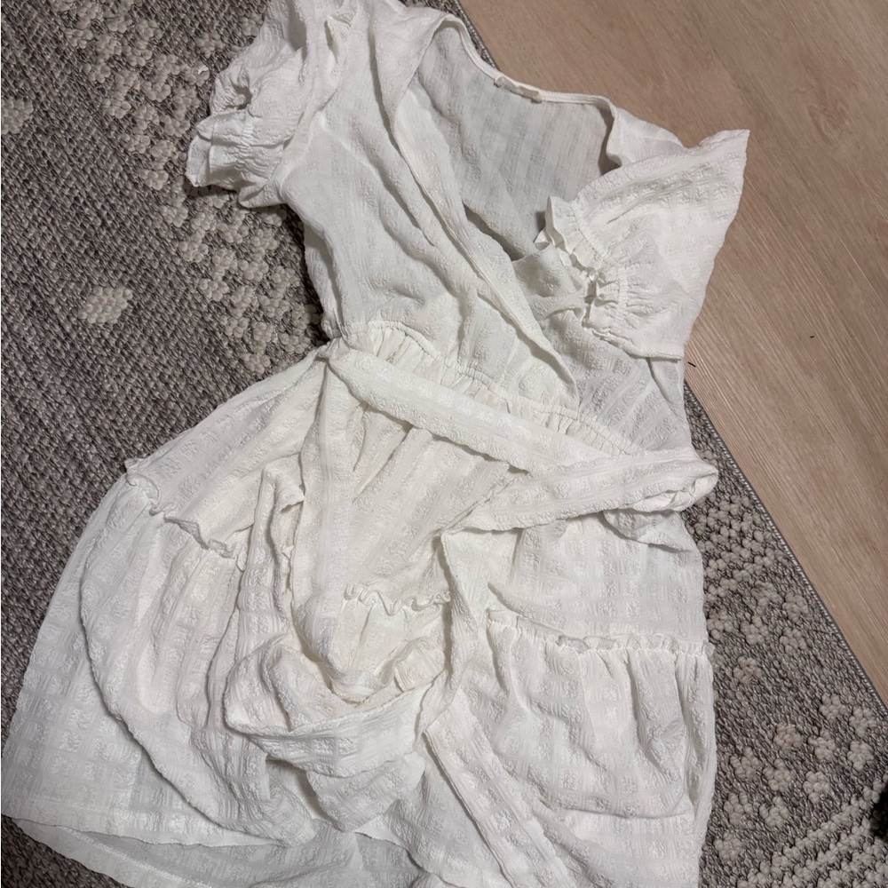 Sophie Rue Cream Textured Dress